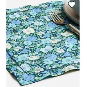 J. CREW Liberty London Print Set of Four Placemats Limited Edition New With Tag